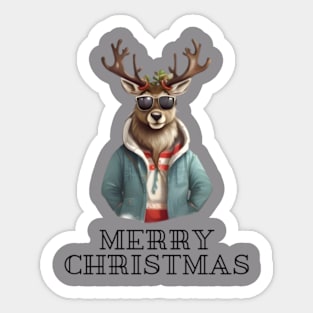 Christmas Hugs Sticker